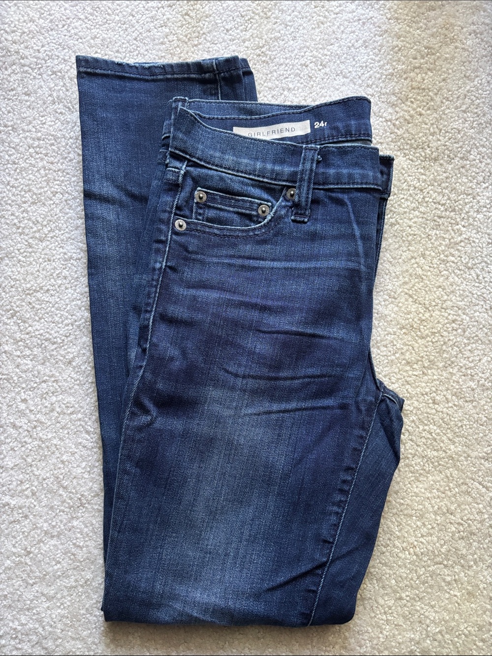 Gap Girlfriend Jeans 24R like new